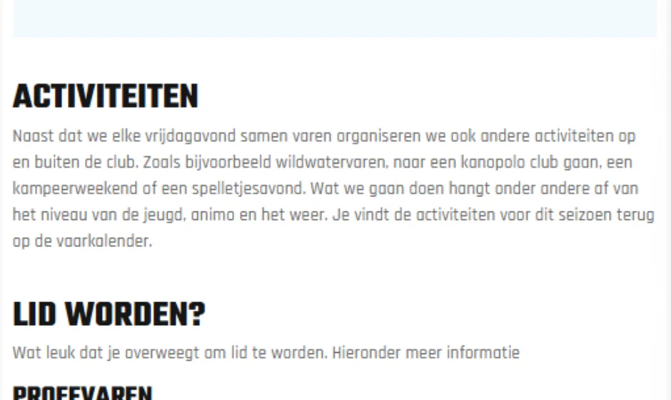 De goudse peddel platform webburo spring Portfolio verticaal