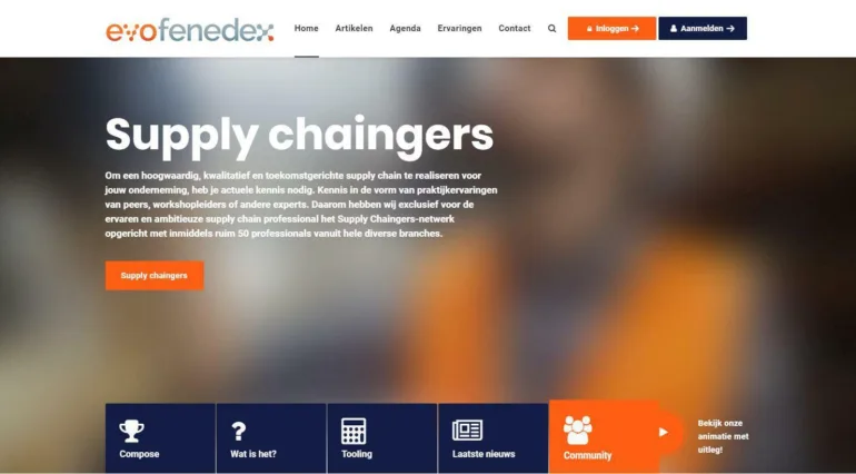 Supplychain samenwerking evofenedex portfolio webburo spring horizontaal