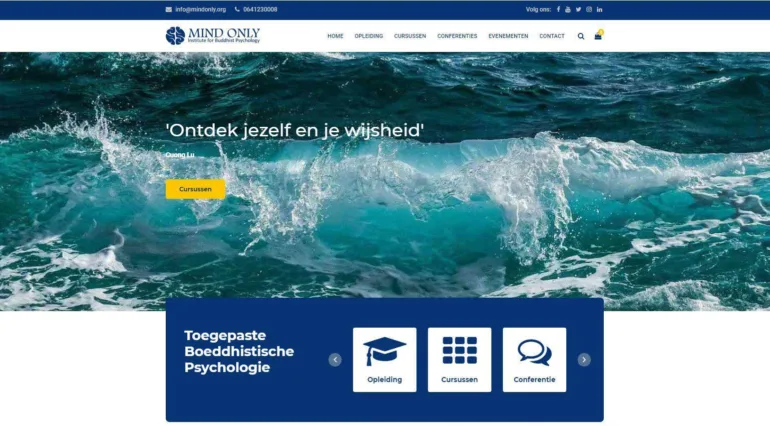 Mindonly buddhist psychology portfolio webburo spring horizontaal