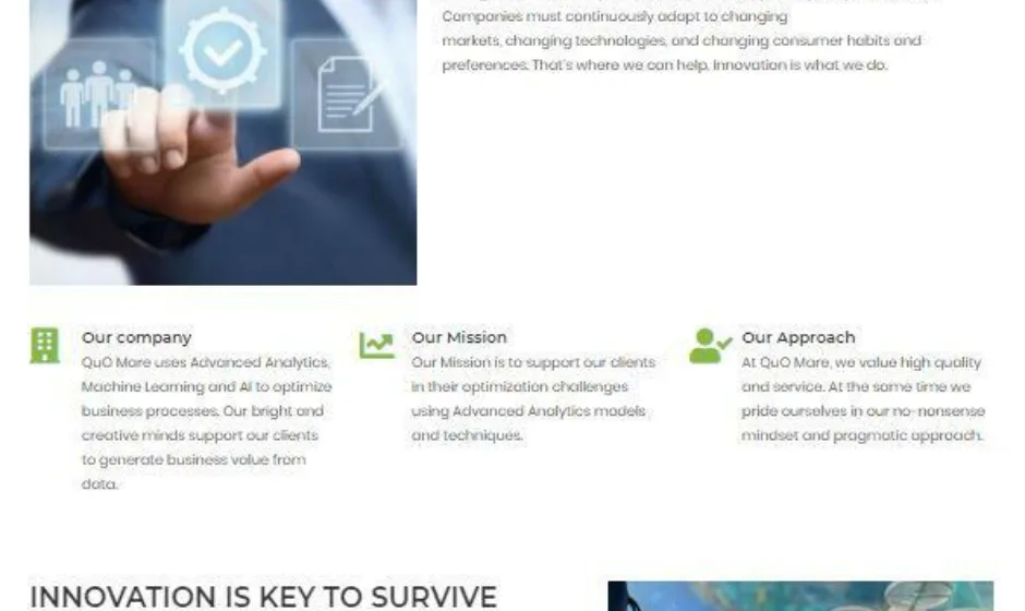 Quomare portfolio webburo spring verticaal 2