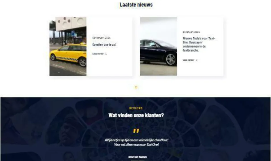 Taxi one portfolio webburo spring verticaal 2